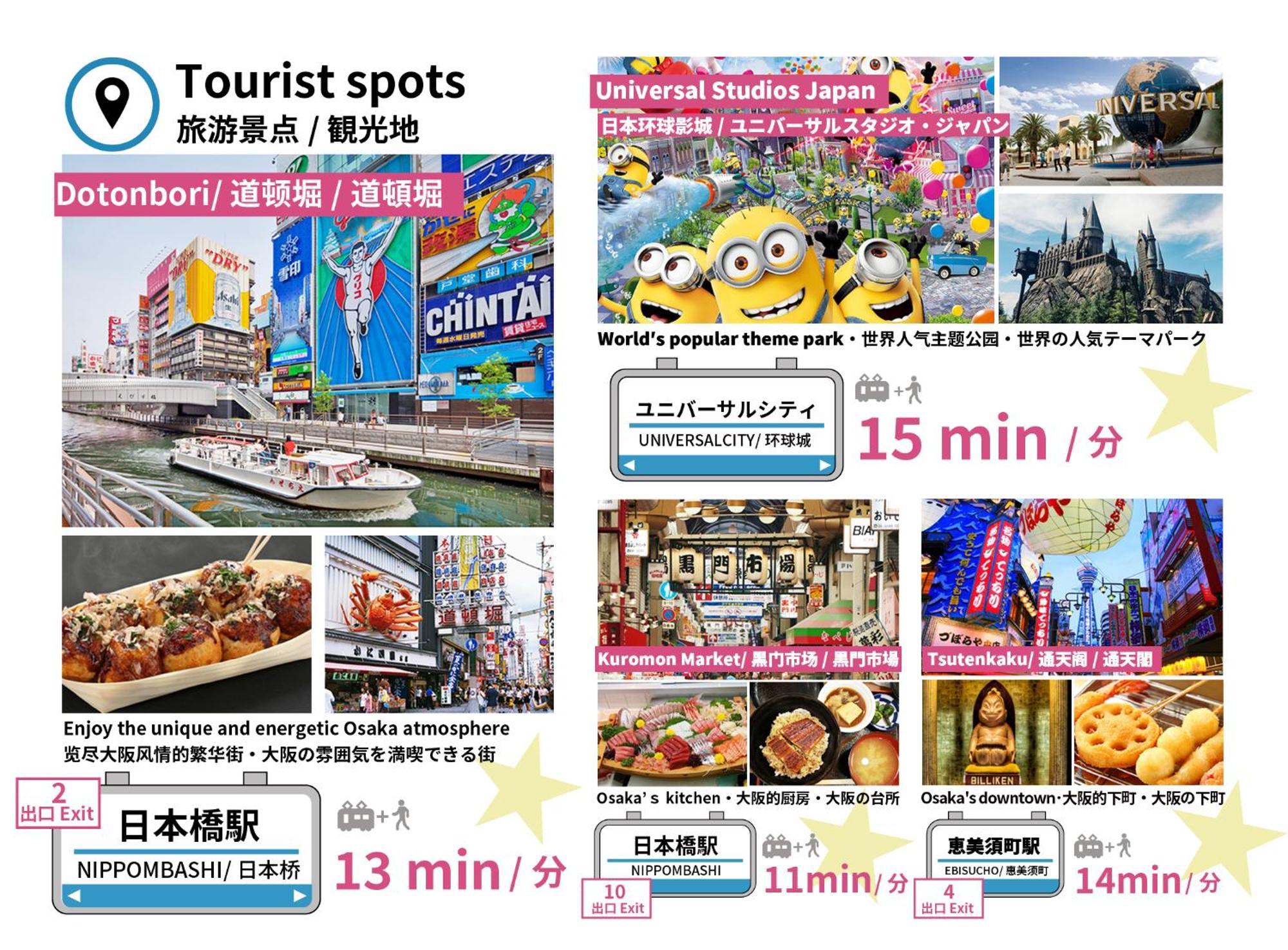 Bijou Suites Lieto Apm Osaka Esterno foto